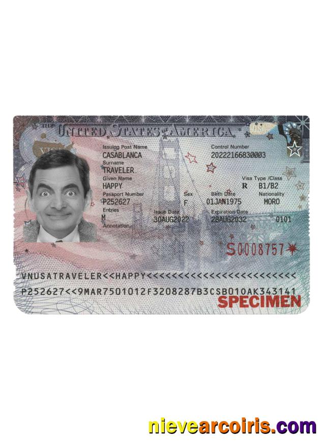 USA visa 2022-present